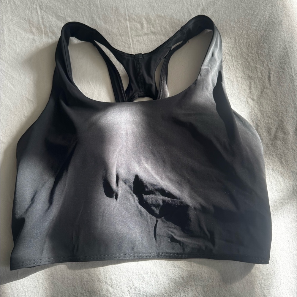 Lululemon Black Sports Bra/bathing suit top size 8